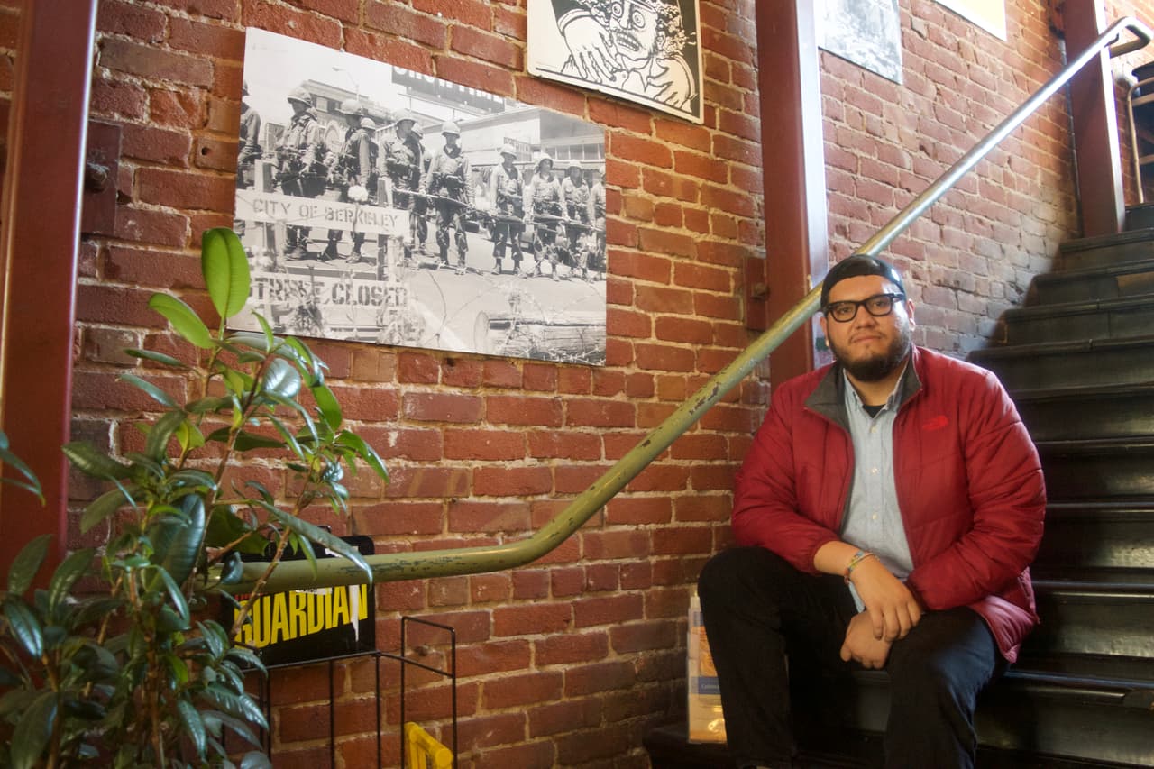 Juan Prieto, coordinador de redes sociales del Programa de Estudiantes Indocumentados de la Universidad de Berkeley
