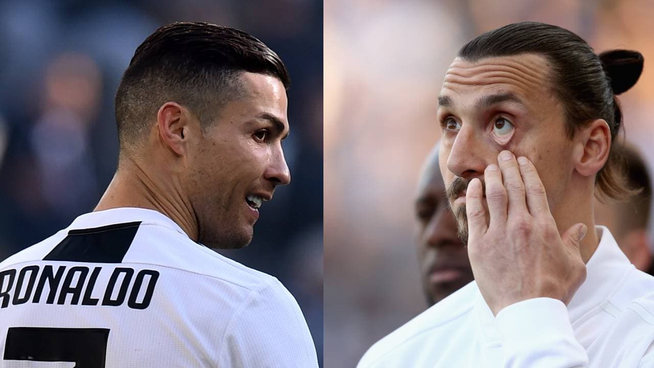 Zlatan Ibrahimovic se burla de Cristiano: “Jugar en la Juventus no es un desafío”