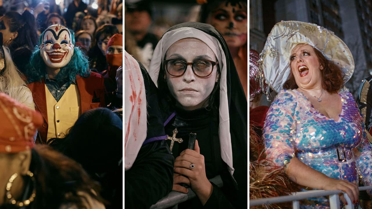 Desfile de Halloween en Nueva York: escalofriantes personajes invadieron Manhattan