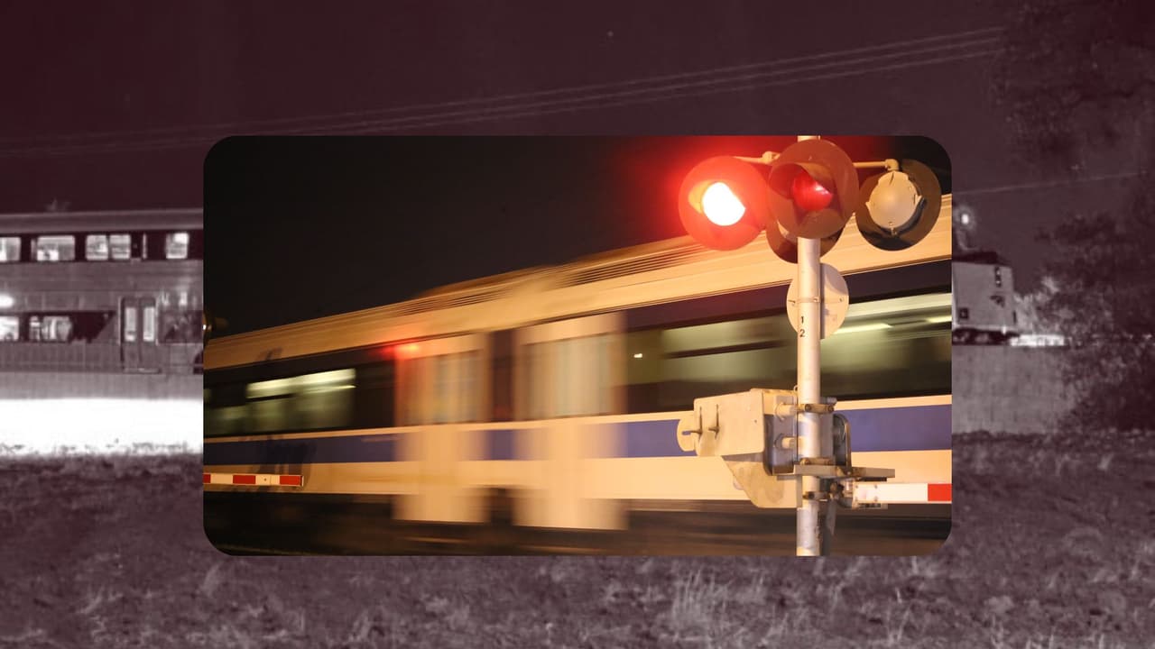 Una mujer salva la vida después de ser golpeada por un tren en Fresno