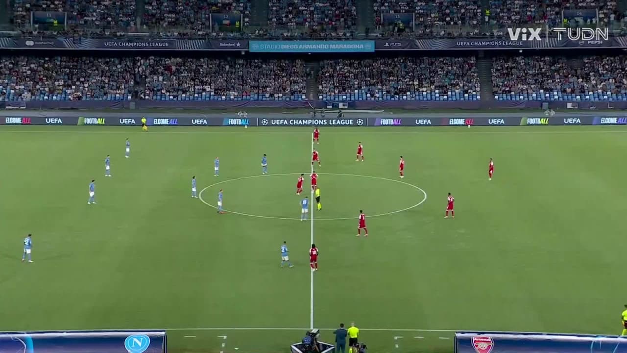A qué hora y dónde ver el partido Napoli vs. Arsenal de la UEFA Champions League