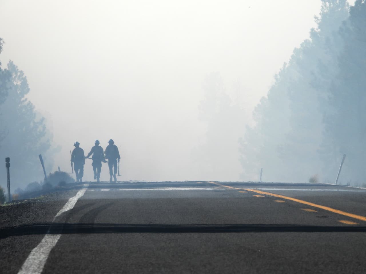 La autopista 180 [desde Cedar Ranch hasta Kendrick Park] está cerrada al norte de Flagstaff debido al Slate Fire. Para información de las carreteras puede llamar al 5-1-1 o visitar el sitio az511.gov y suscribirse a las alertas de transito.
<br>
