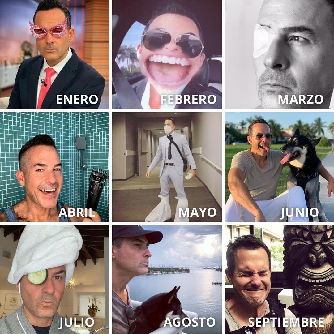 Y si hablamos del estilazo de nuestro conductor, ¿qué tal llevarlo a un calendario de este 2020?