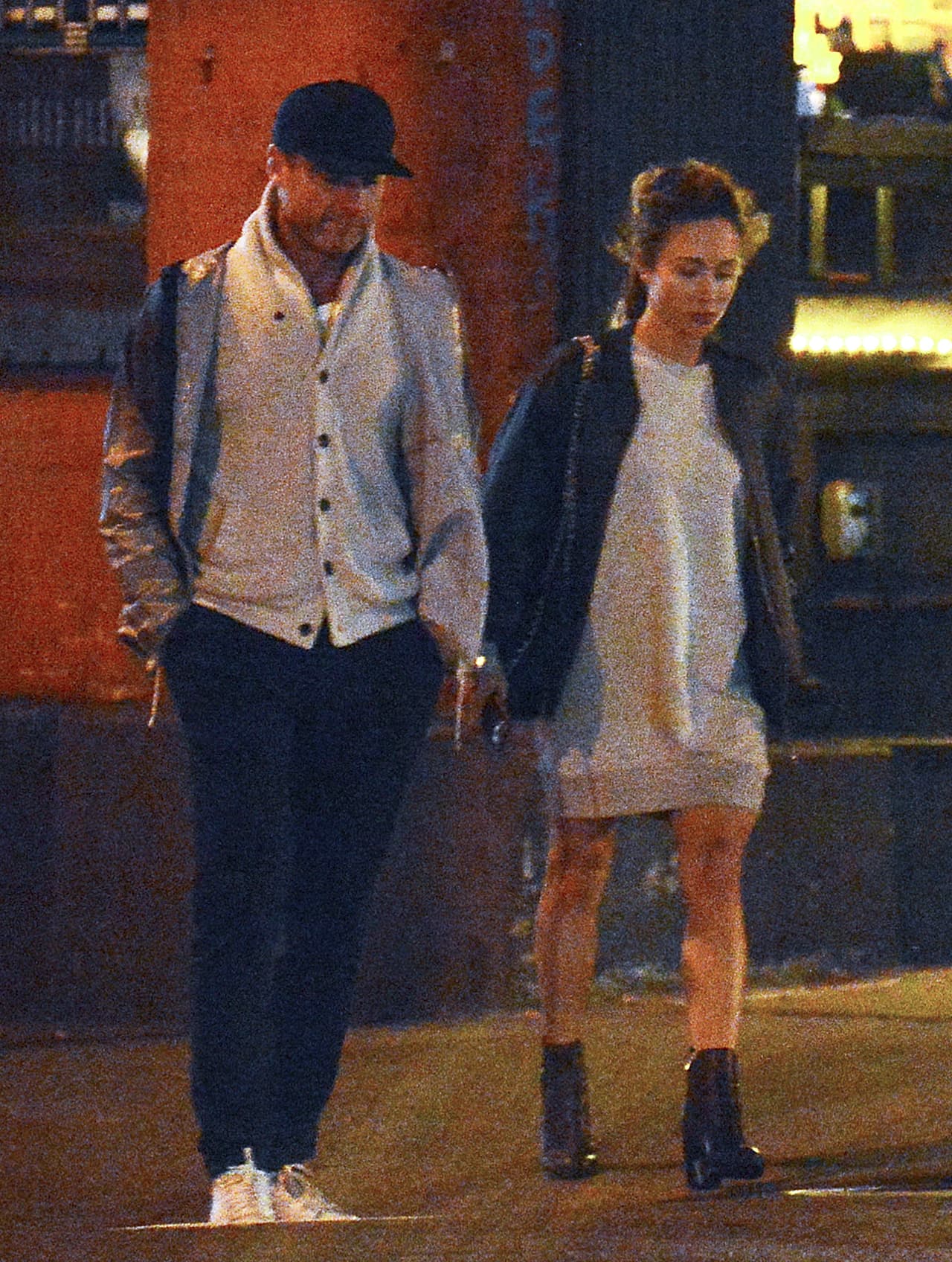 No hubo muestras de afecto ante las cámaras.