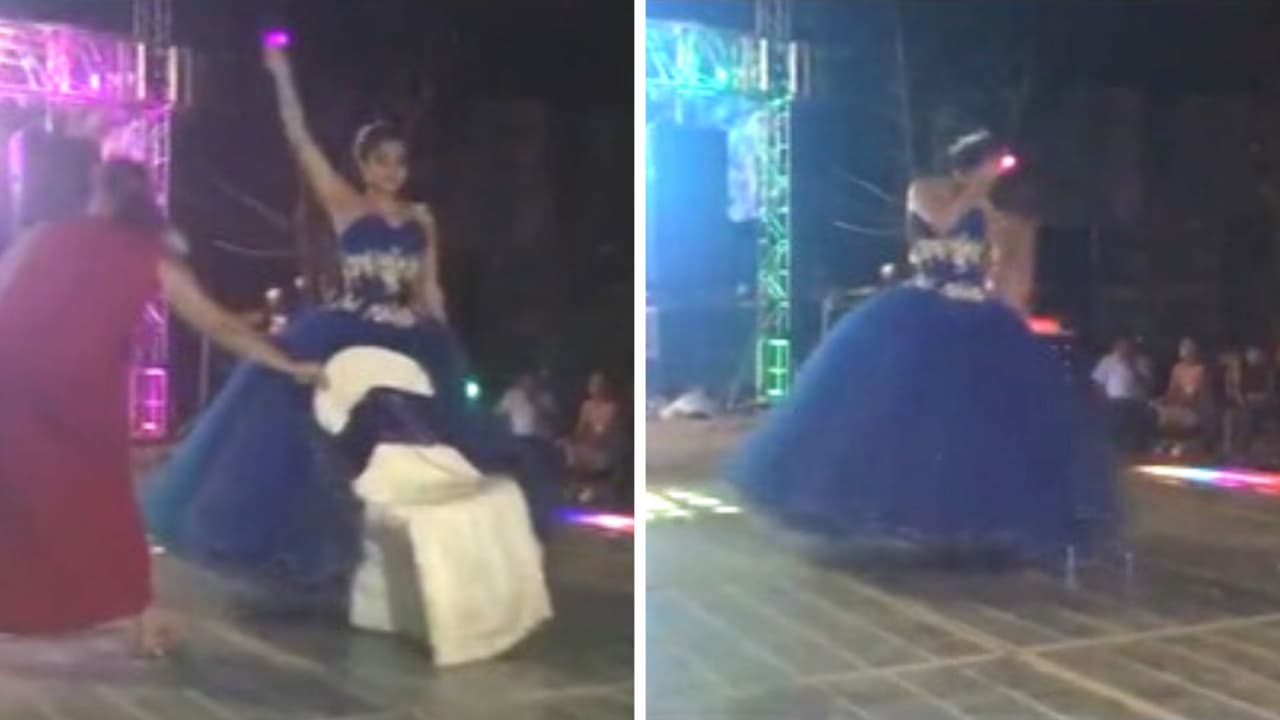 Mujer arruina baile de quinceañera al quitarle una silla que "estorbaba": iban a usarla en vals