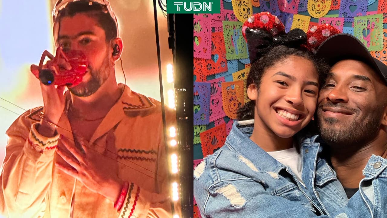 ¡El gran tributo de Bad Bunny a Kobe Bryant y su hija!