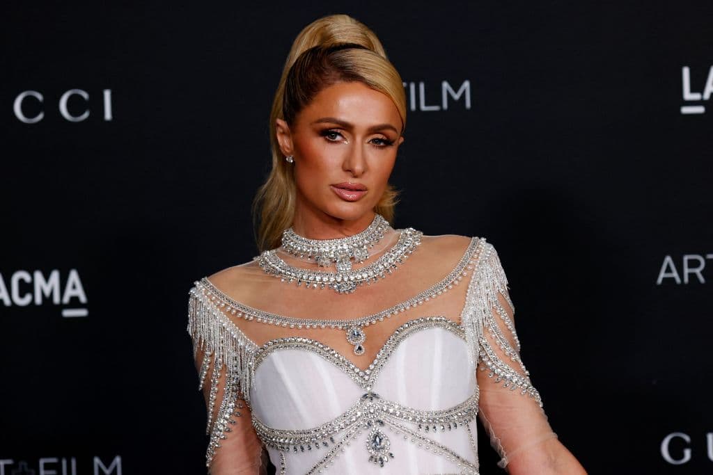 Kim Kardashian no se podía perder esta ceremonia y se presentó en la finca.
<br>