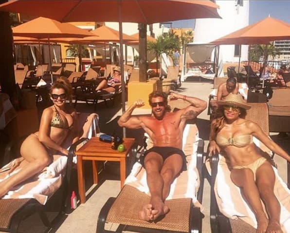 ¡Vaya, qué bronceado! Marjorie de Sousa, Gabriel Soto y Aleida Núñez aprovecharon el sol de Los Cabos para agarrar colorcito.