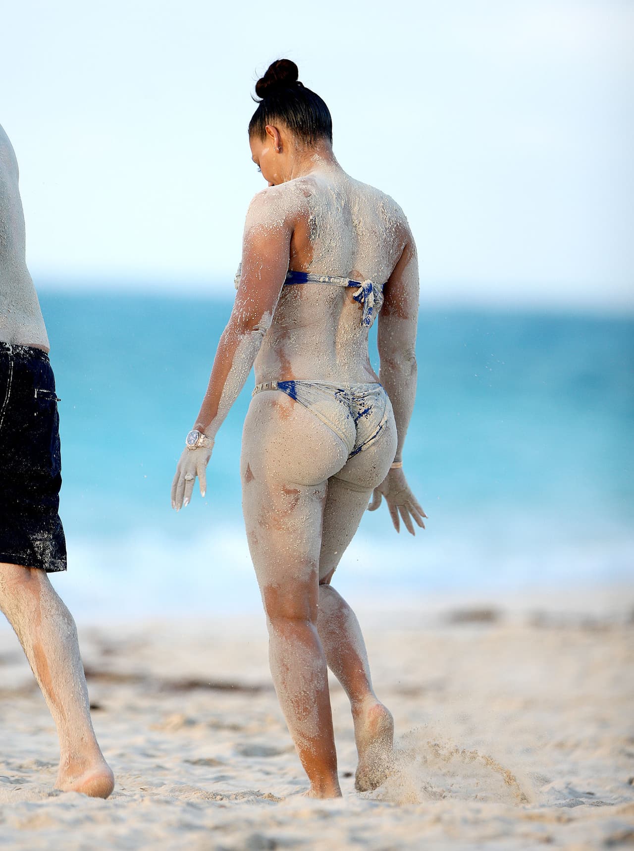 Tal vez usaron la arena como exfoliante.