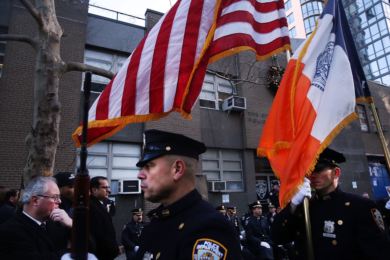 Los oficiales fueron asesinados el 20 de diciembre de 2014.
