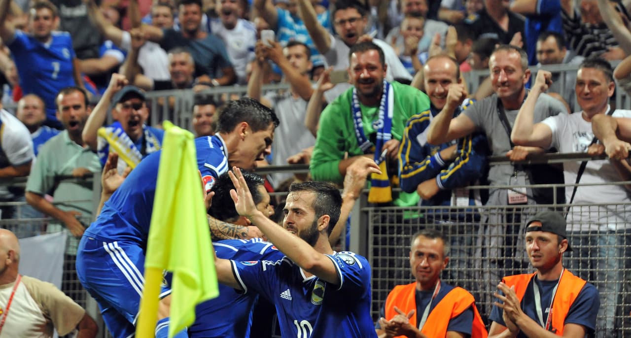 Bosnia-Herzegovina 3-1 Israel: Bosnia golea y conserva posibilidades de avanzar a la Euro