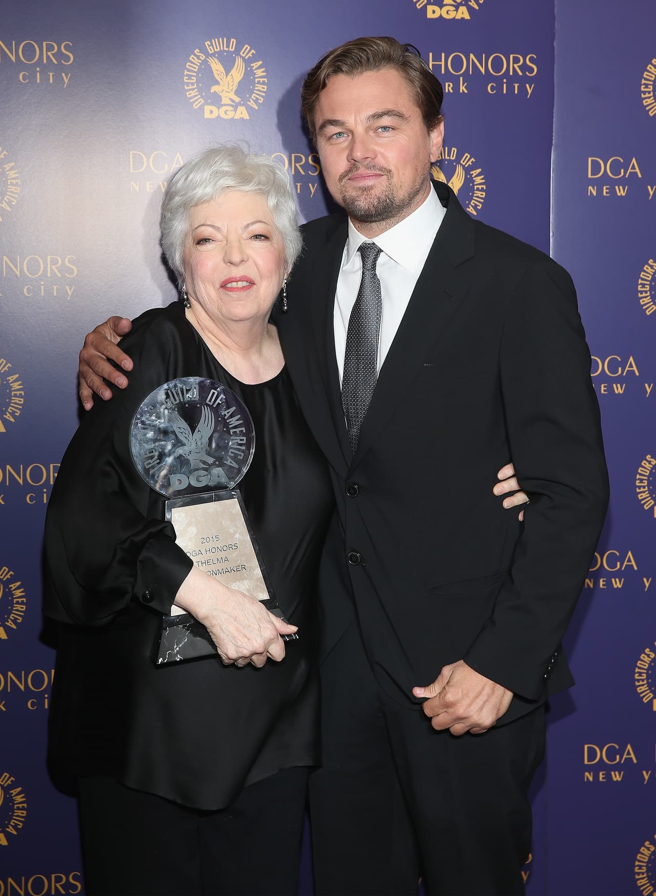 Más fotos de Leonardo DiCaprio en el evento.