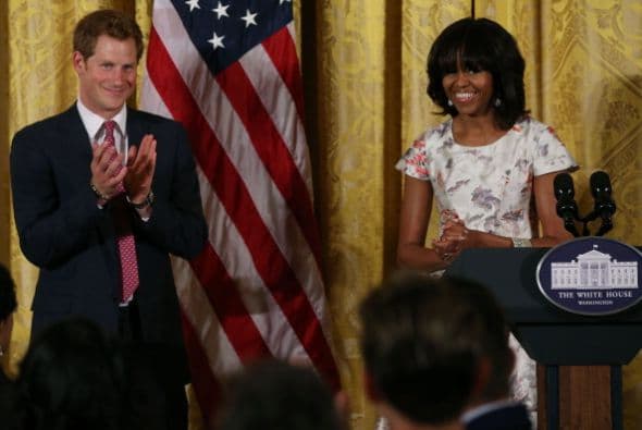 El príncipe Harry se encuentra de visita en Estados Unidos.