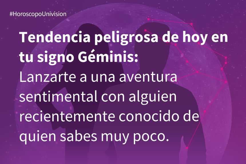 Géminis 14 de septiembre de 2019