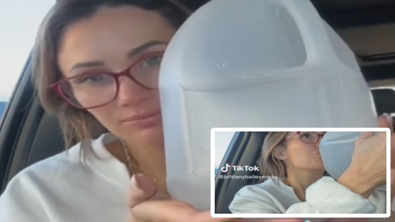 Peligrosa tendencia: una mujer es hospitalizada por tomar demasiada agua por un reto de TikTok