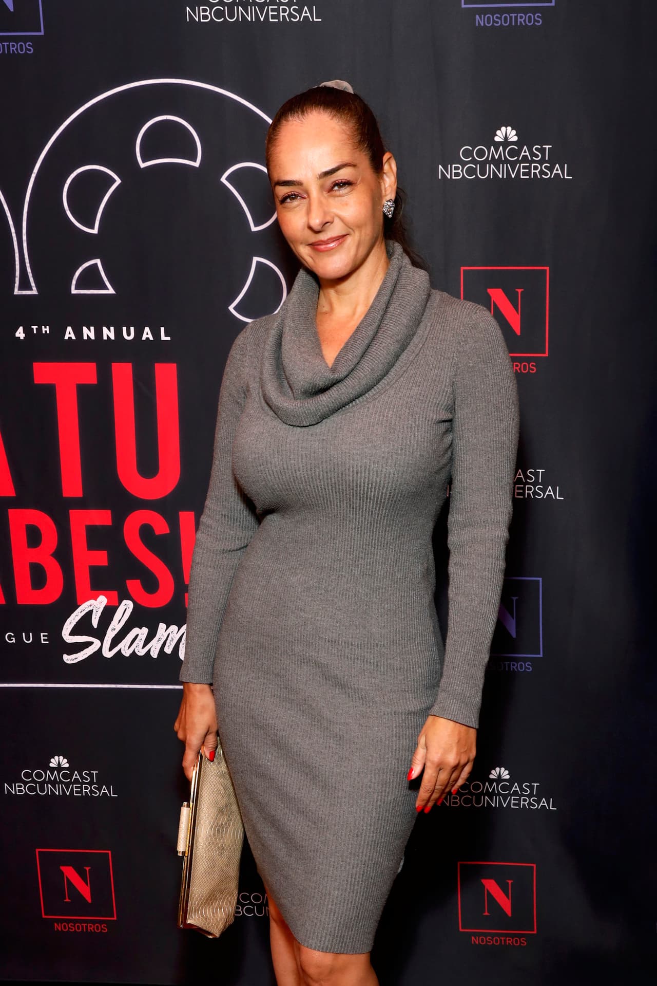 Andrea García tiene 47 años y así luce.