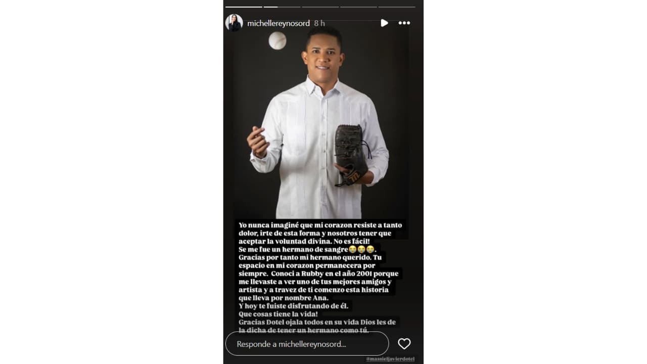 El expelotero Octavio Dotel también falleció en el colapso de la discoteca Jet Set.