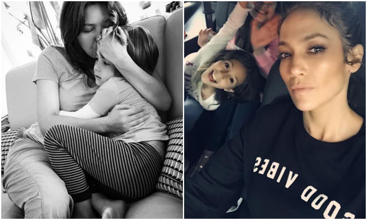 Y ambas celebs disfrutan de compartir en sus redes sociales imágenes de increíbles momentos al lado de sus retoños.