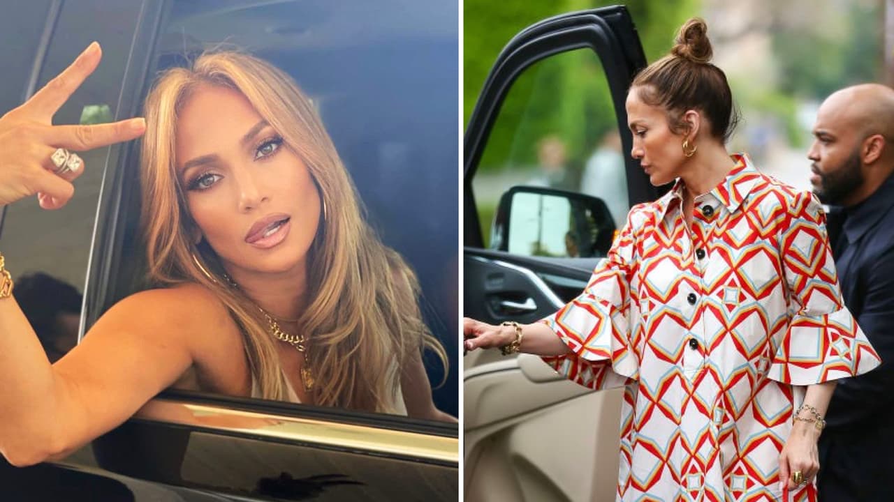 "¿Cómo puede caminar?": JLo se fue de compras con unas peculiares sandalias que causaron críticas