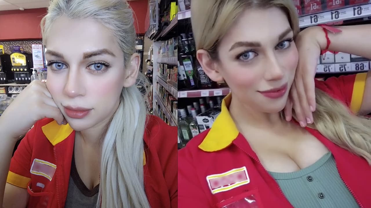 Encuentran a una 'Barbie humana' que impacta a TikTok con su belleza: trabaja en un Oxxo