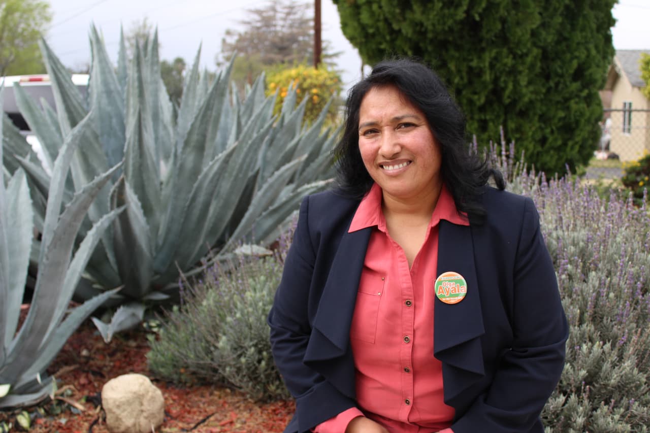 Olga Ayala: “Después de 20 años de lucha y retos, de repente sale todo esto. Me di cuenta que los inmigrantes no nos hacemos ciudadanos, ni competimos para puestos políticos”.