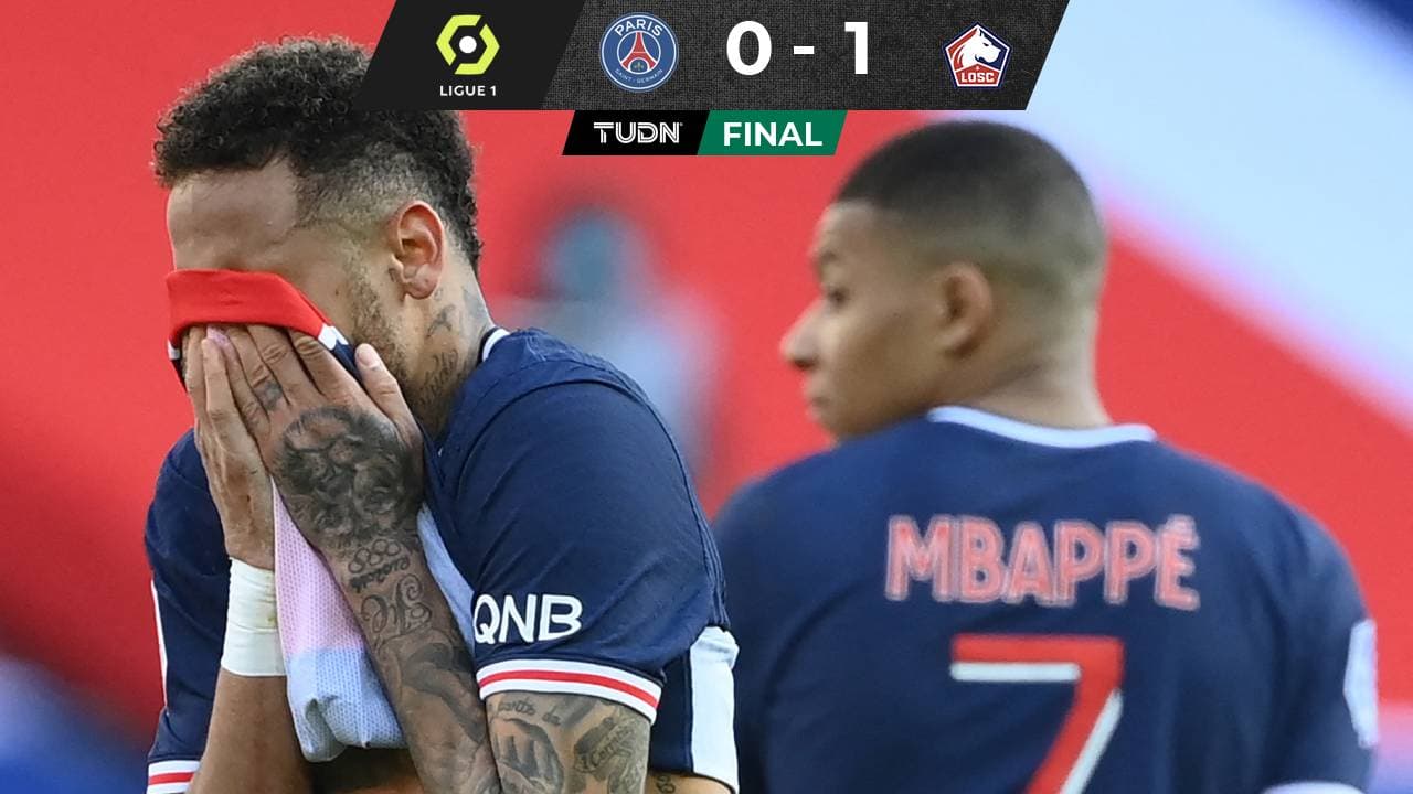 PSG 0-1 Lille, Ligue 1: Video, goles y resumen