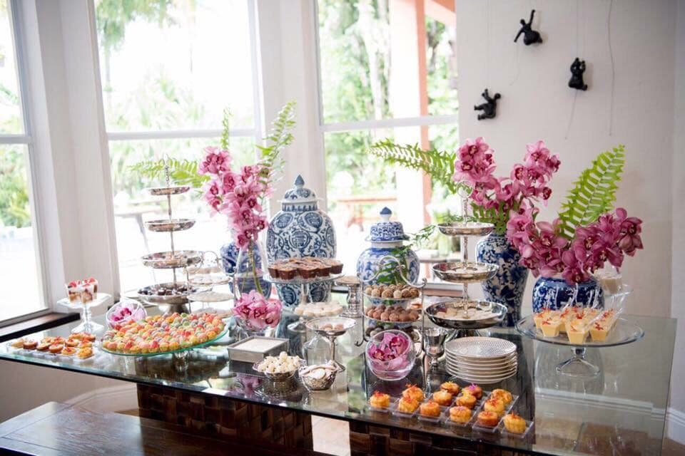 Andrea y su prometido cuidaron todos los detalles para consentir a sus invitados.