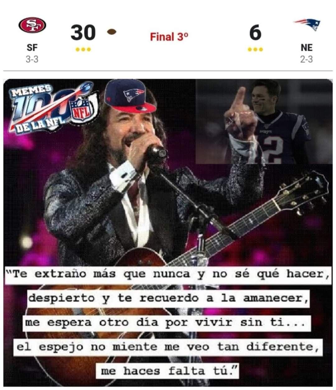 Patriots y Cowboys fueron los equipos más dañados en las redes durante la semana siete de la NFL.