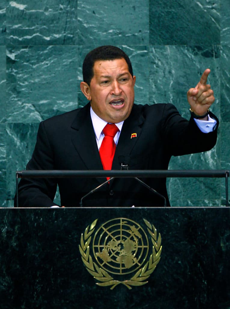 <b>Hugo Chávez</b> perdió la batalla con el cáncer el 5 de marzo del 2013. El líder político venezolano tenía 58 años y se hizo popular por su fuerte carácter y el régimen socialista que impuso en su país.