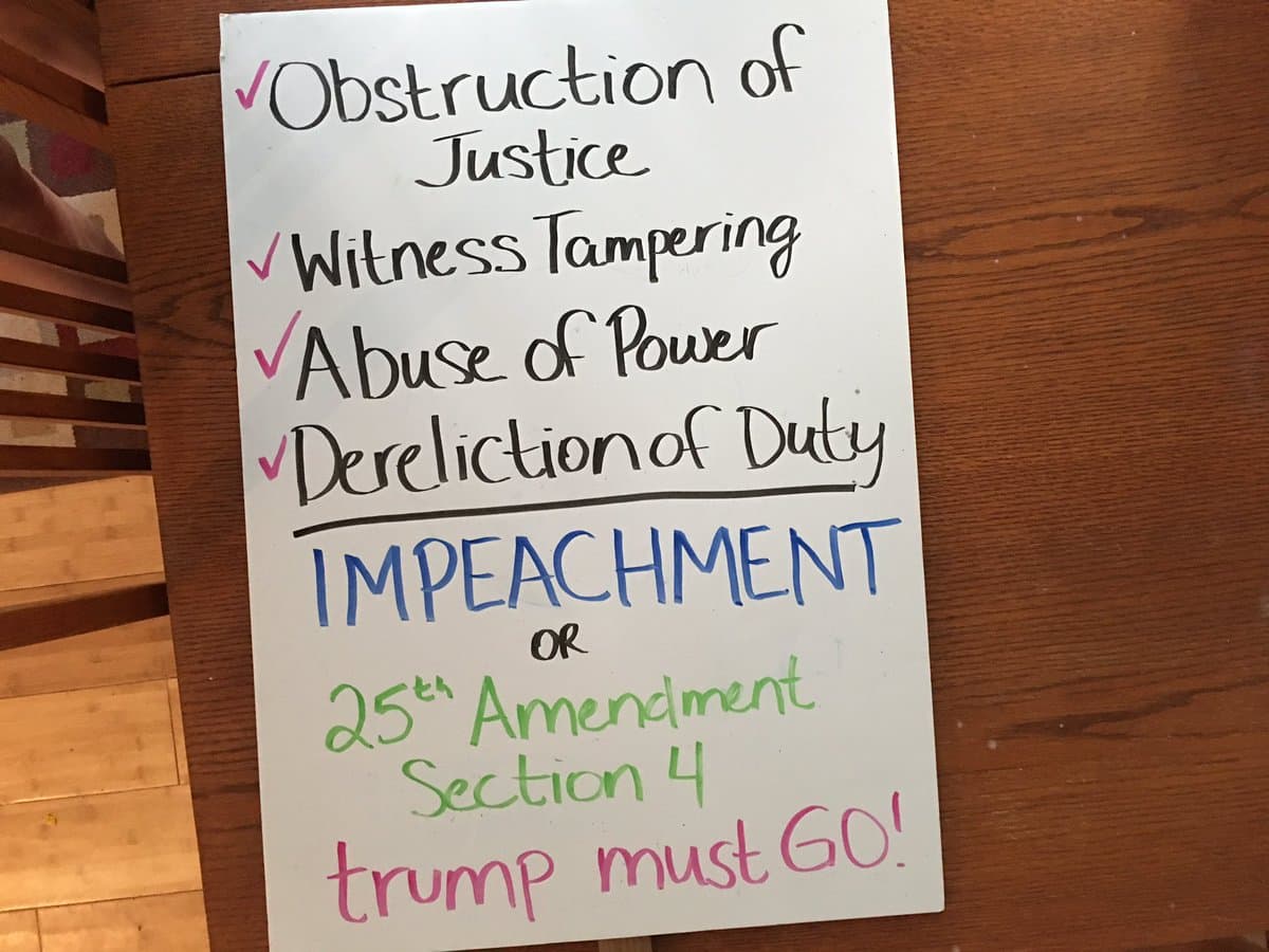 Las acusaciones: obstrucción de la justicia, intimidación de testigos, abuso de poder, negligencia en el cargo.