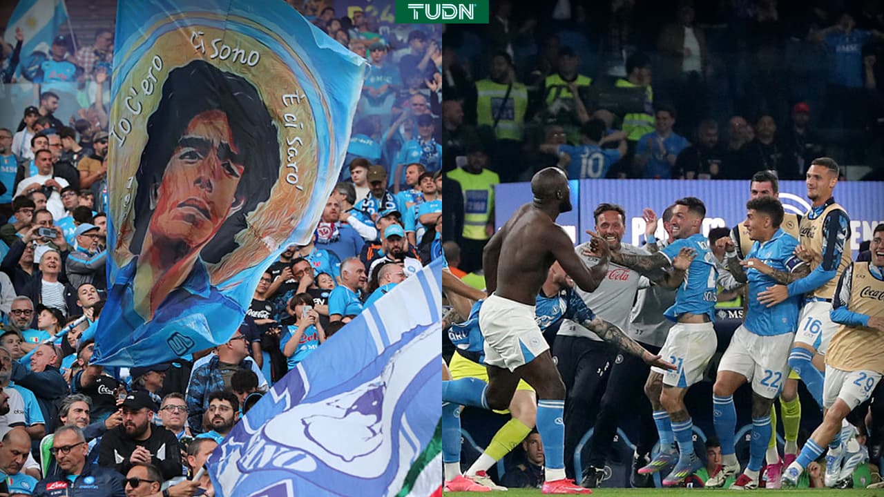 Napoli se corona campeón de la Serie A en la última jornada