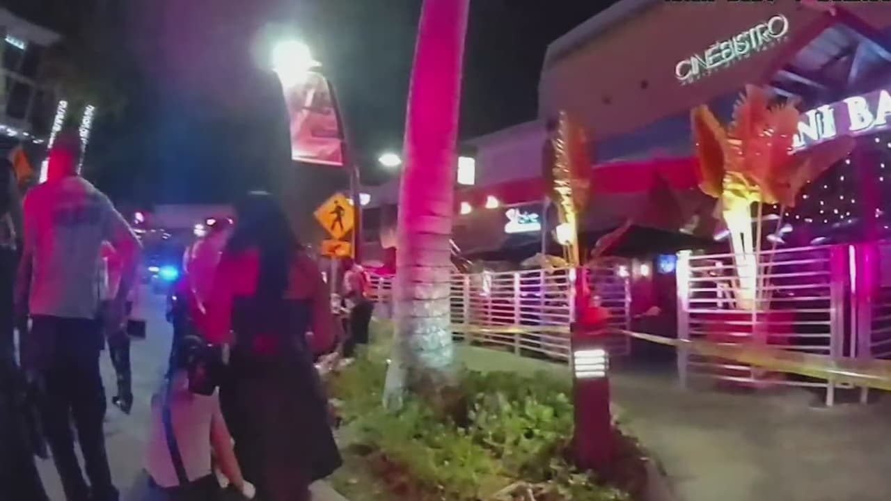 Videos muestran reacción policial durante tiroteo en un bar de Doral