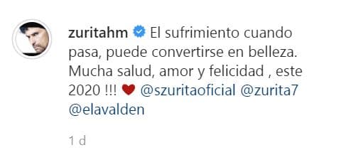Este fue el primer viaje que realizaron sin la presencia de Christian Bach, pues falleció el 26 de febrero de 2019. “El sufrimiento cuando pasa, puede convertirse en belleza. ¡Mucha salud, amor y felicidad este 2020!”, escribió Humberto Zurita en Instagram.