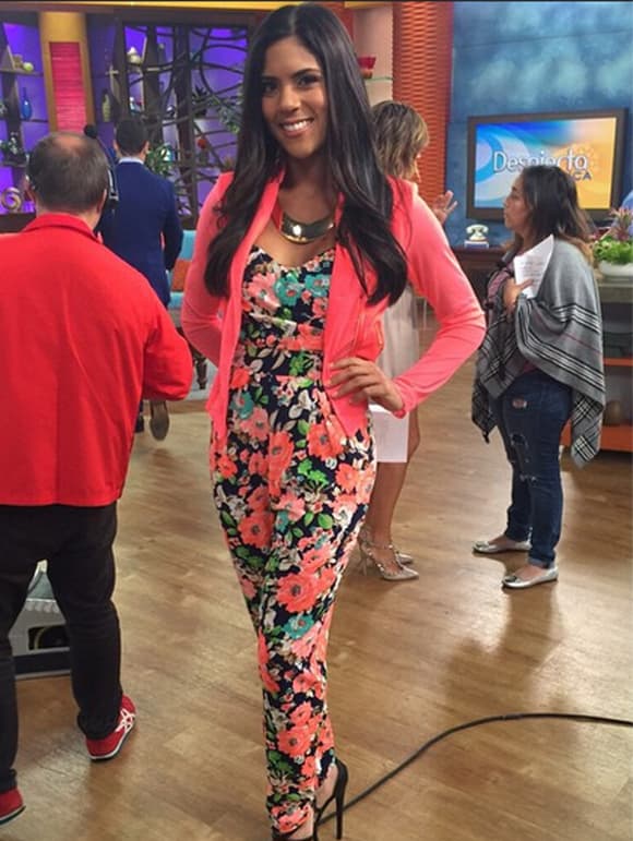 'Buenos días mi gente ¡Arriba que este martes sea de mucho provecho para ustedes! Bendiciones desde @despiertaamericatv', dijo Francisca. (Junio 2, 2015)