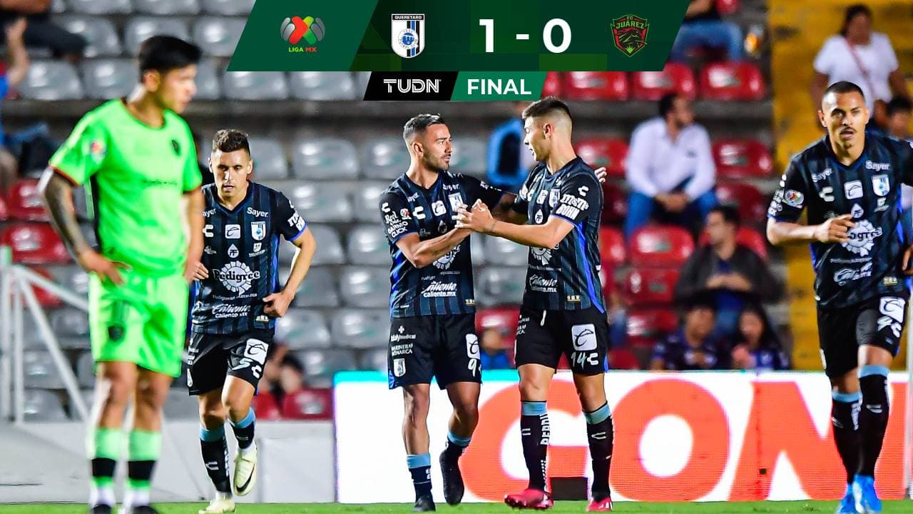¡Empiezan a soñar! Querétaro gana para superar a Chivas y Pumas en la tabla