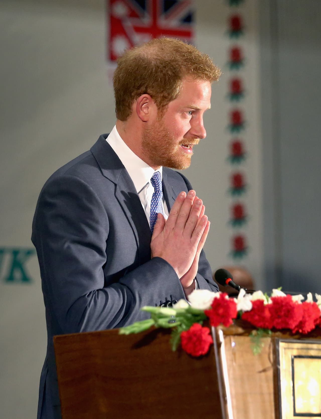 El príncipe de 31 años en labores altruistas.