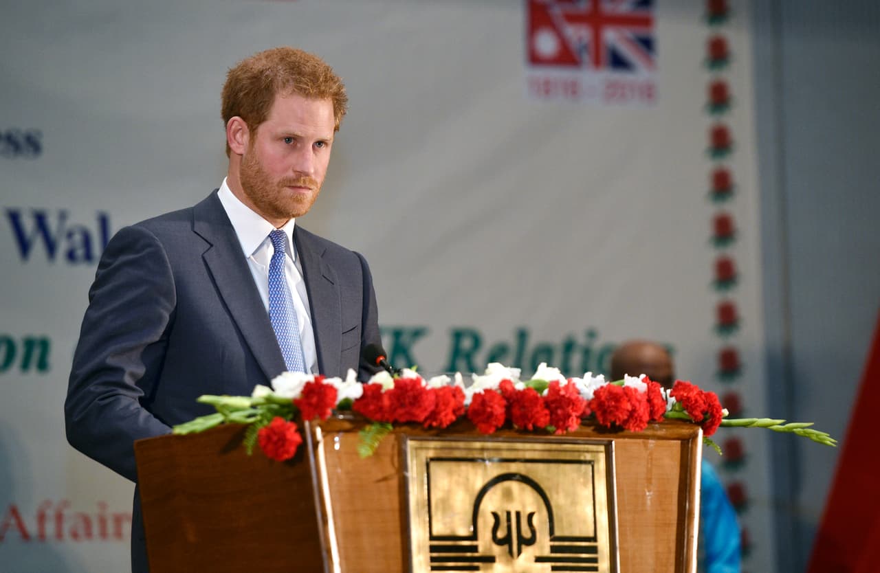 Harry comenzó una gira de cinco días en el país.