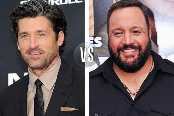 Patrick Dempsey y Kevin James son totalmente diferentes, los dos tienen 48 años. Más videos de Chismes aquí.