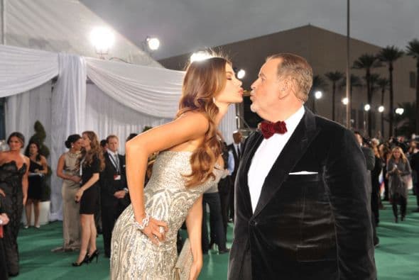 Pero Sofía es tan irresistible que algunos no pueden perderse de sus encantos, como Raúl, 'El Gordo' de Molina, quien es uno de sus consetidos.