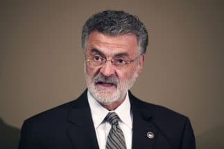 El alcalde de Cleveland, Frank Jackson.