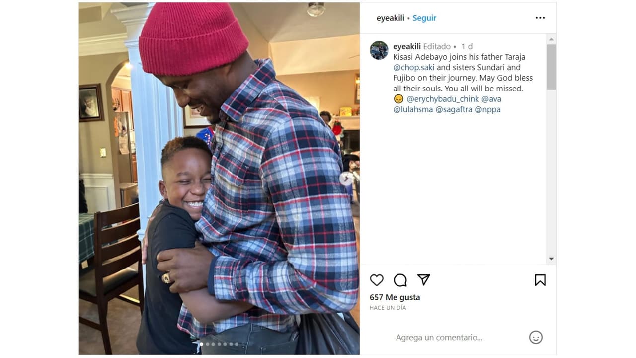 Madre de Taraja Ramsess confirmó la muerte de su nieto, Kisasi.