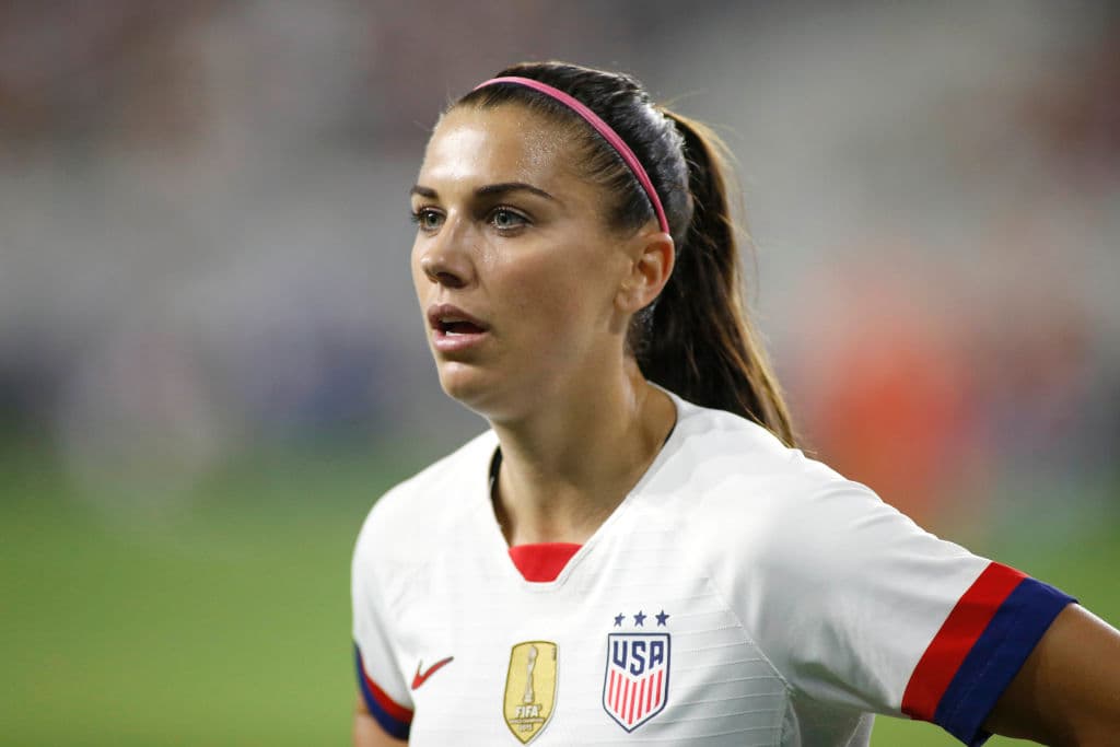 Alex Morgan de Orlando Pride está en el número 12.