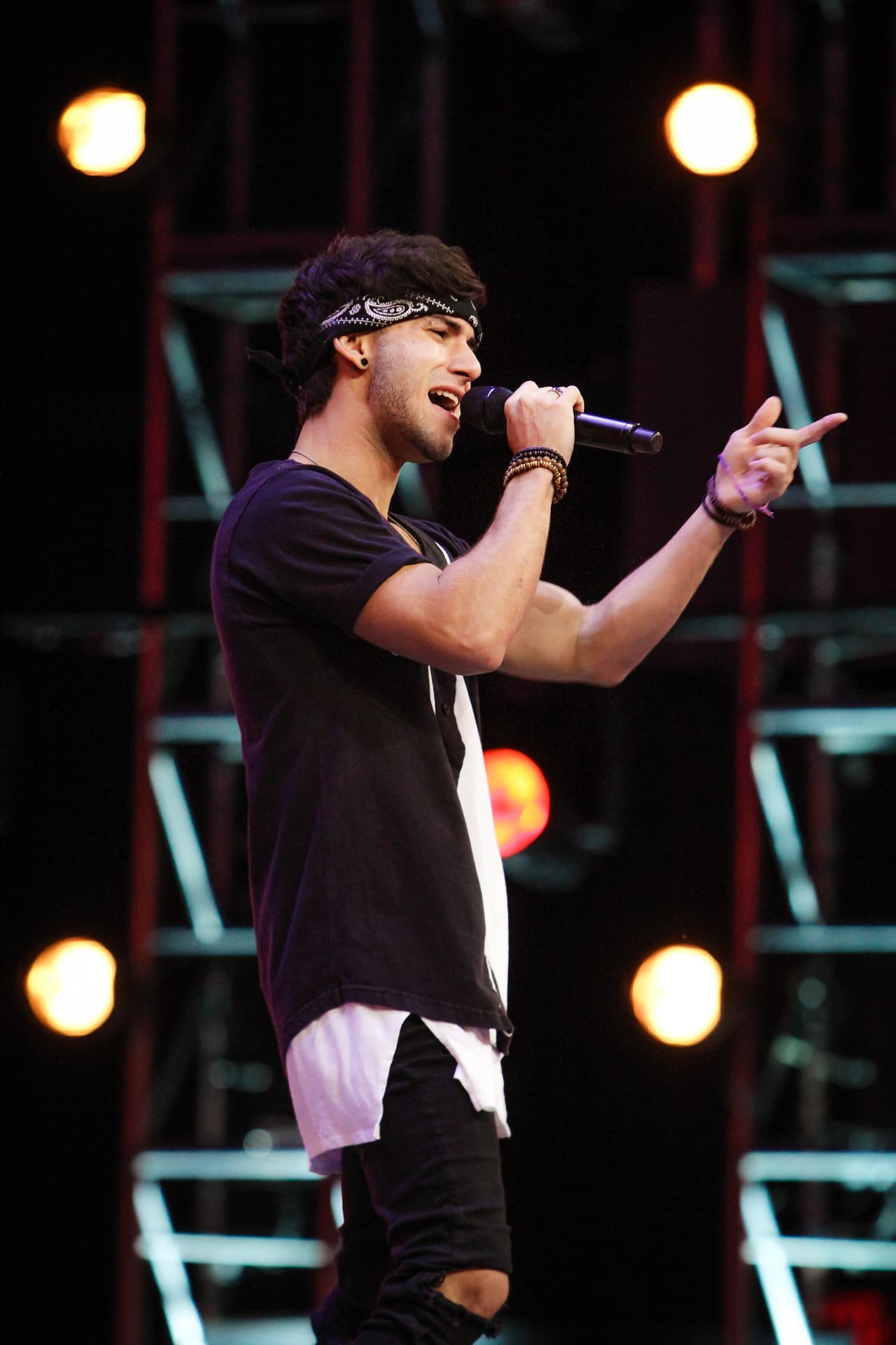 Seguramente, Kevin recordó a su madre y le dedicó el haber pasado a la siguiente ronda de los Middle Rounds.