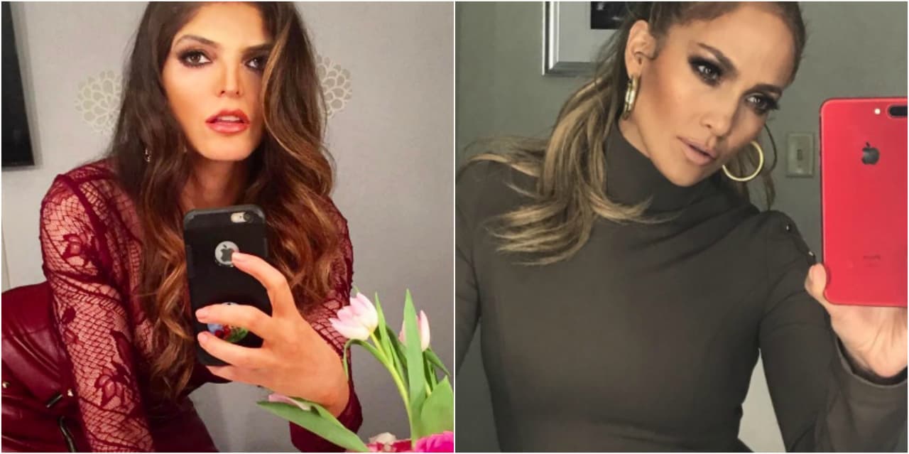 Ana Bárbara hizo fila para ver el show de JLO y tomarse foto con ella