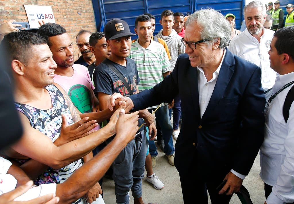 El jefe de la OEA no descarta una intervención militar para resolver la crisis humanitaria en Venezuela