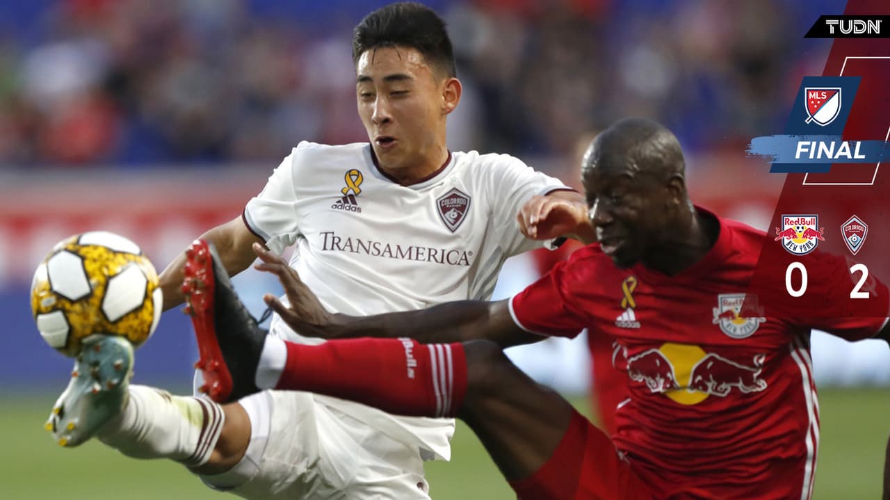 Colorado Rapids pone en aprietos a Red Bulls gracias a doblete de Jonathan Lewis