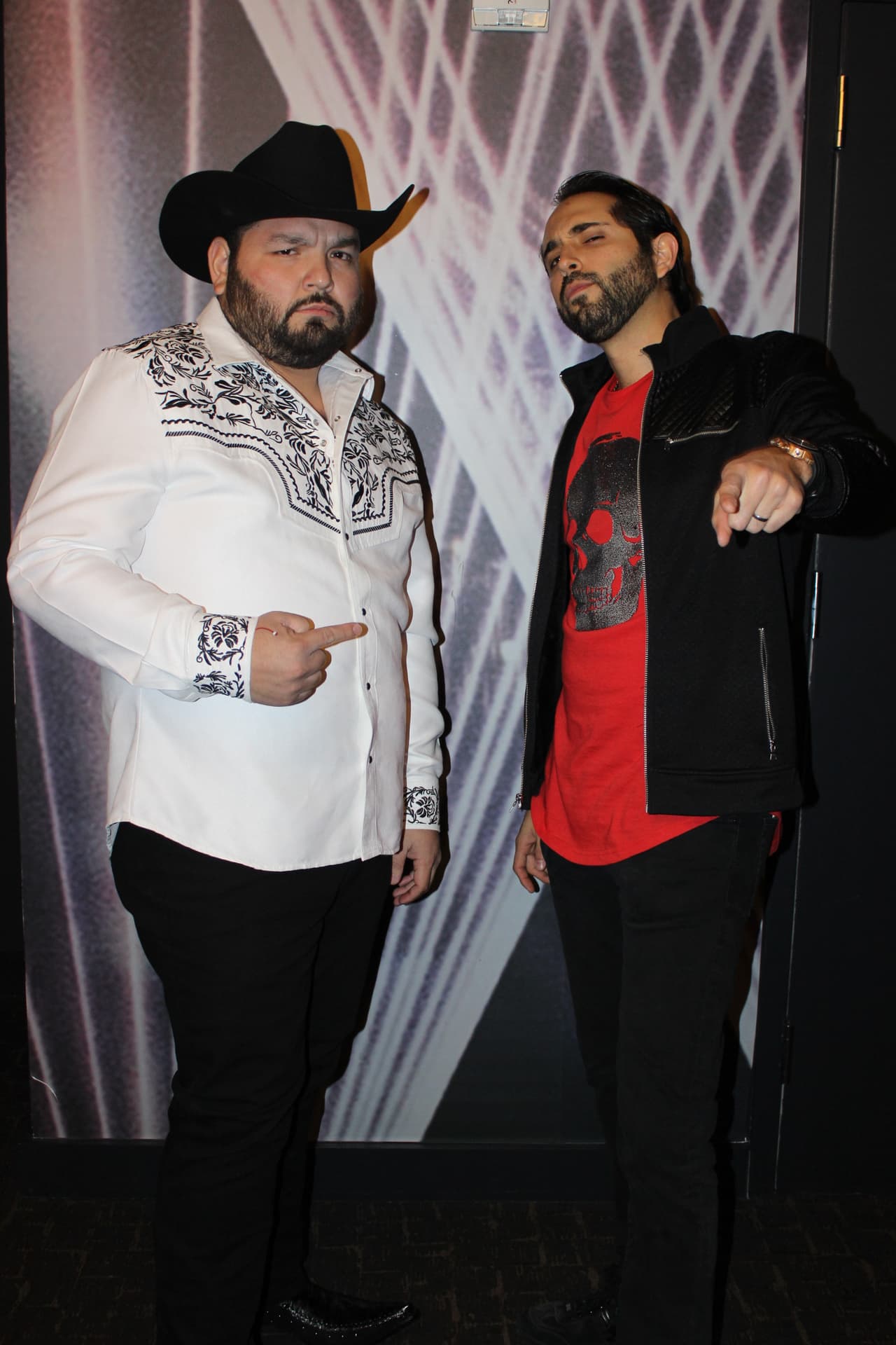 Pero 
<b>Los Compadres</b> tampoco se quedaron atrás y también se lucieron ante las cámaras.