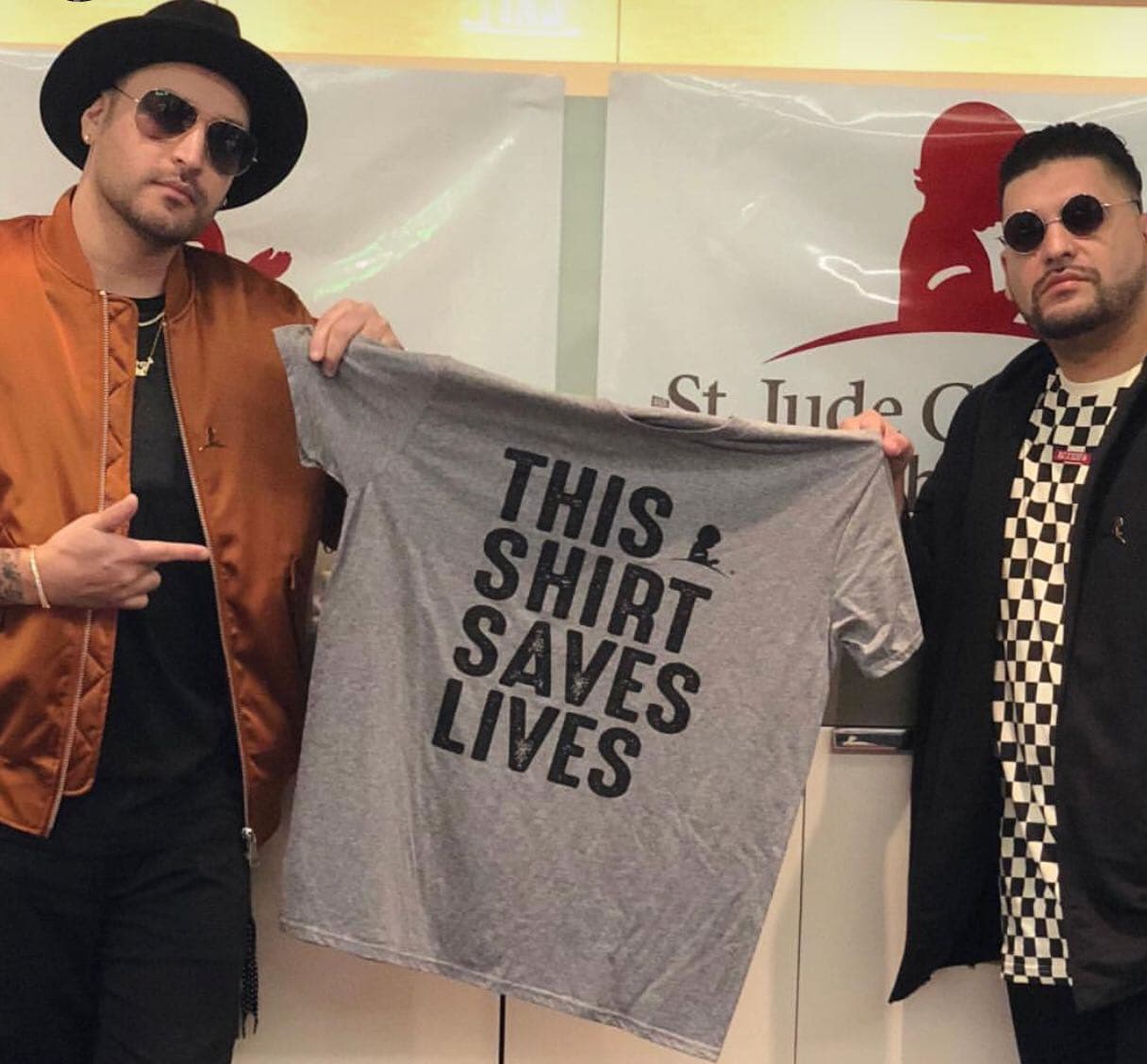 ¡Qué enorme labor muchachos!
<br>
<br>
<b>DONA AQUÍ: <a href="http://bit.ly/UnidosConStJude" target="_blank">bit.ly/UnidosConStJude</a></b>