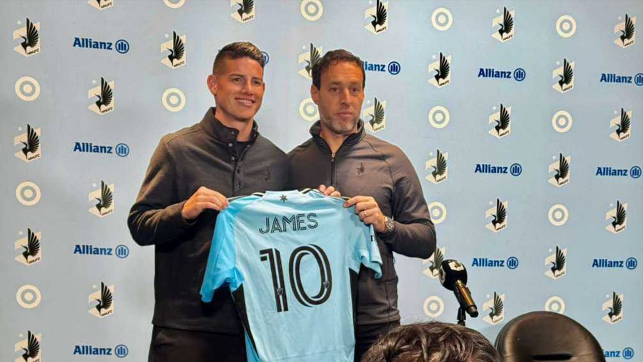 James Rodríguez sorprende con primeras palabras como jugador de Minnesota