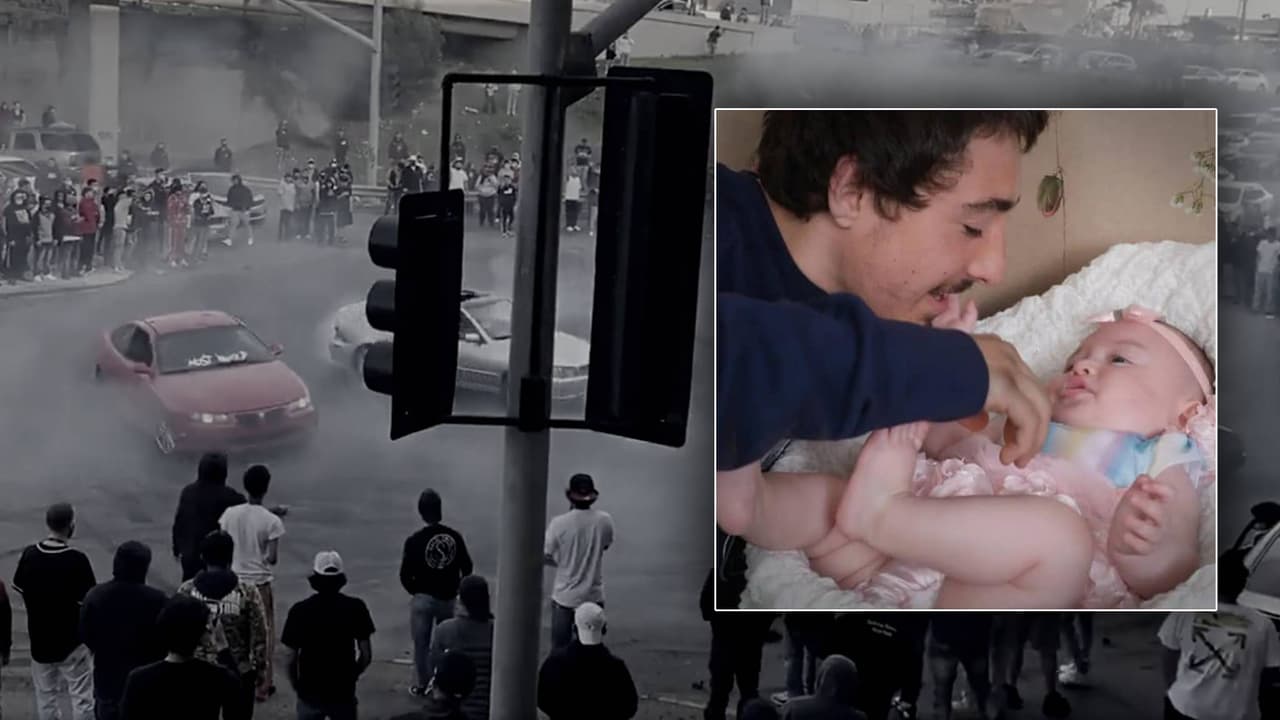 Padre de bebé asiste a ‘sideshow’ ilegal y termina atropellado debatiéndose entre la vida y la muerte